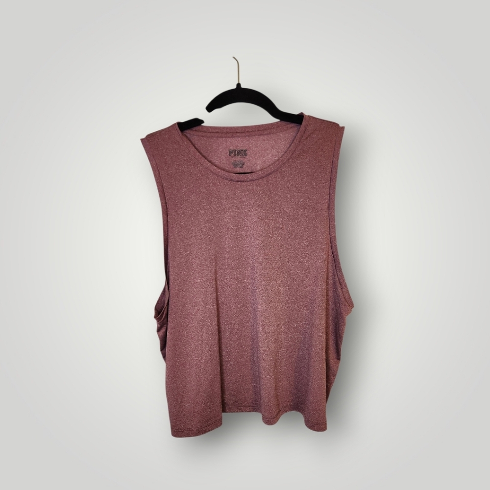 Pink Victoria Secret Large pink tank top muscle tee